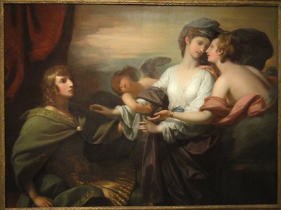 Hélène amenée à Paris - Benjamin West